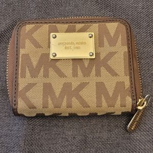 Authentic MK Logo Wallet